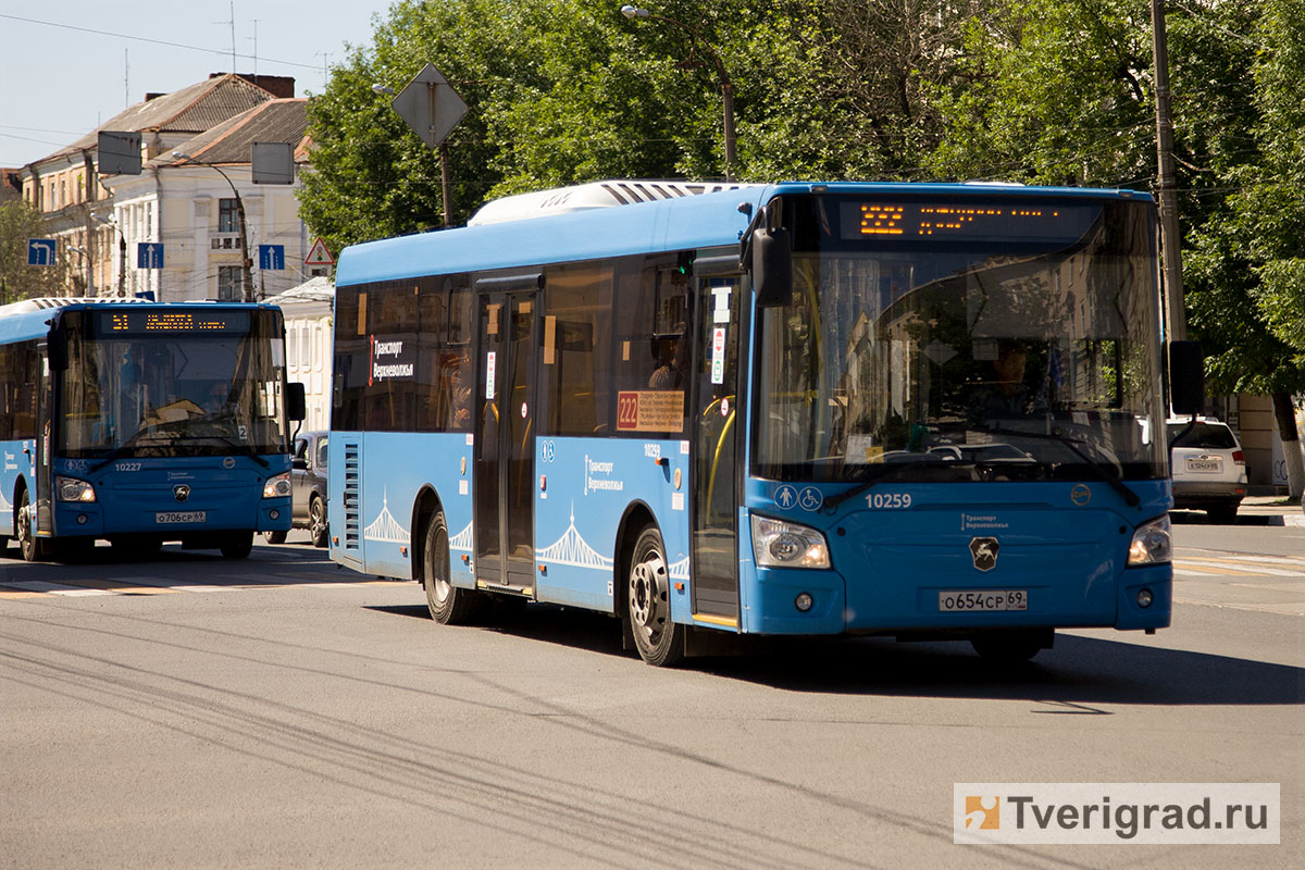 Маршрут автобуса 22 в твери с остановками