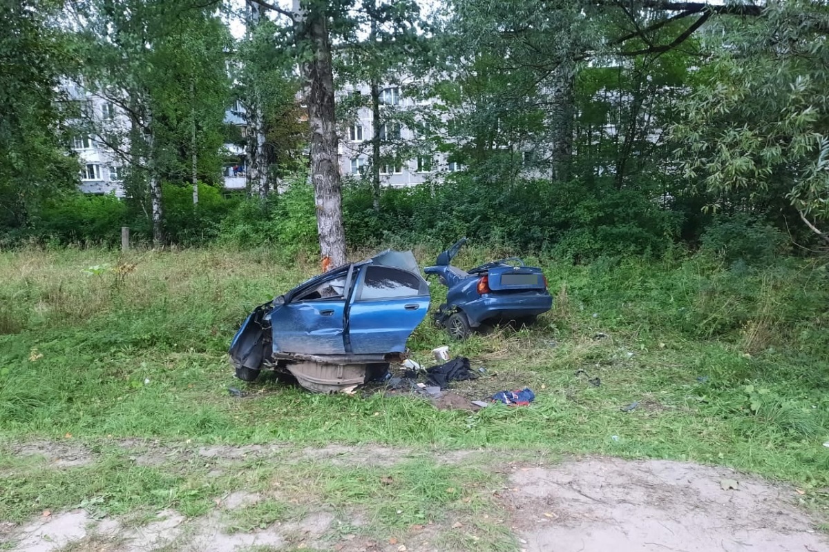 В Твери Chevrolet разорвало на две части после удара о дерево: погибли двое  | Твериград