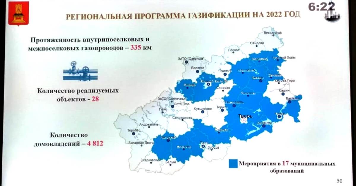 План график газификации свердловской области