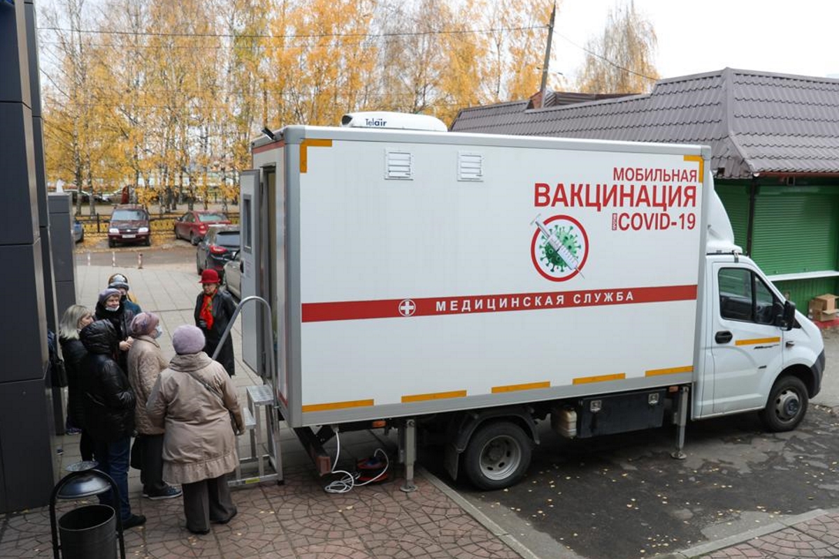 В Тверcкой области первый день работы мобильных пунктов вакцинации прошёл  почти при полной загрузке | Твериград