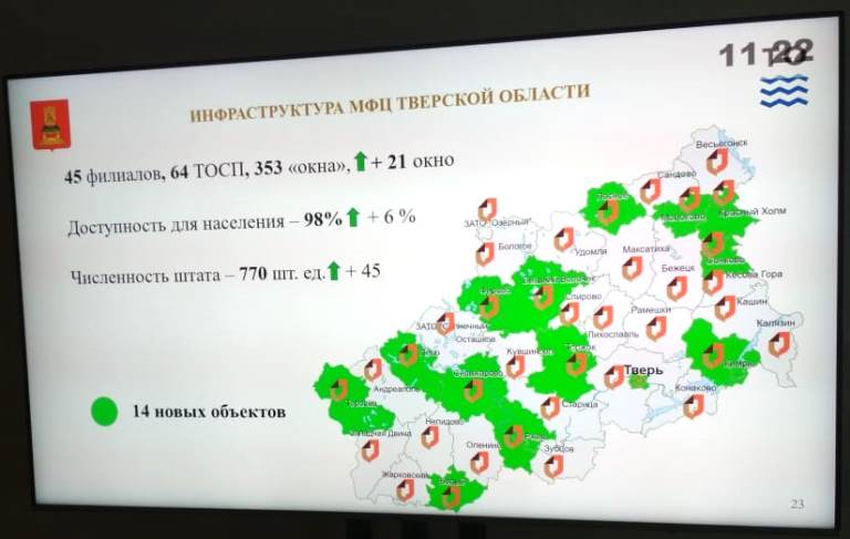 Карта спирово тверской области