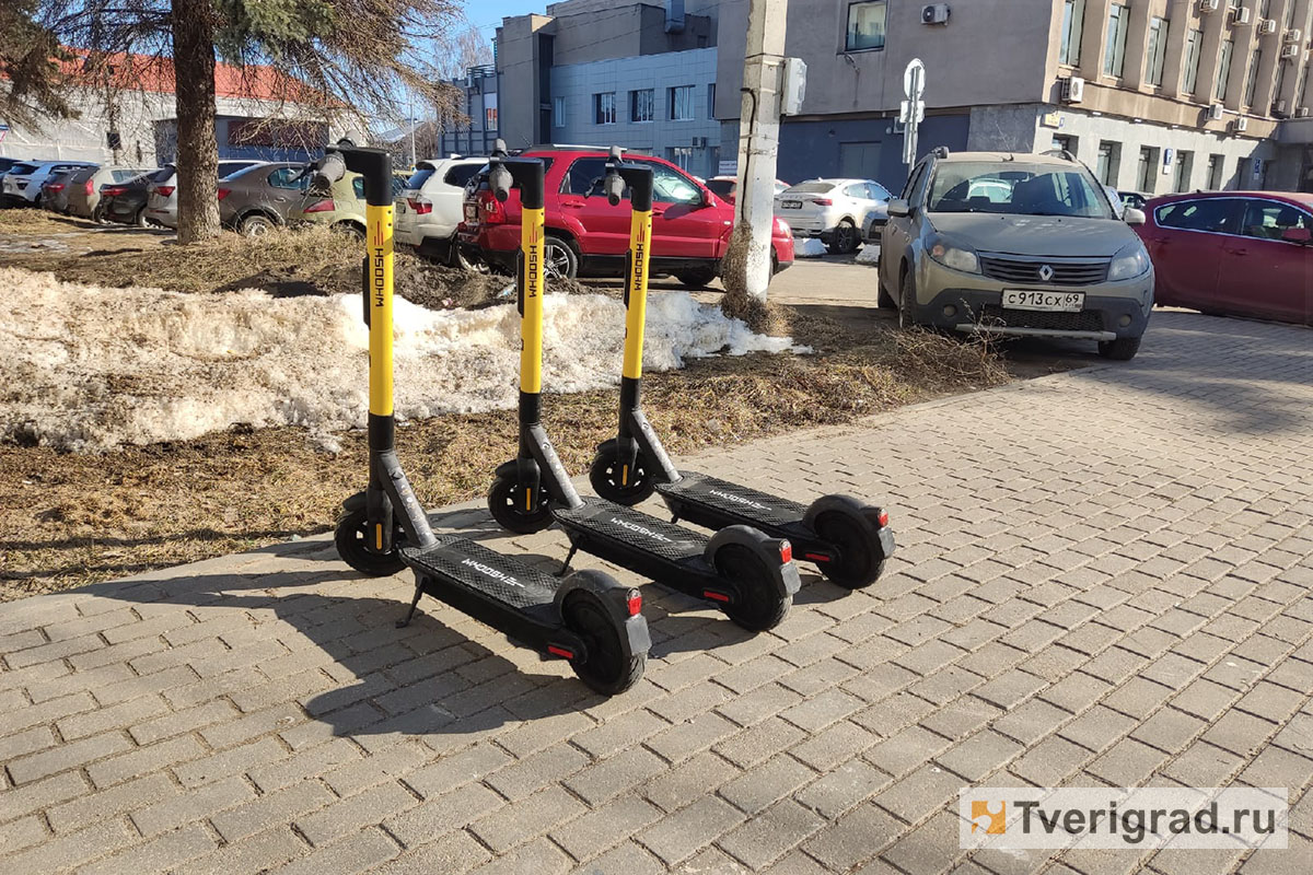 С ледяным ветерком: в марте в Твери начался сезон кикшеринга | Твериград