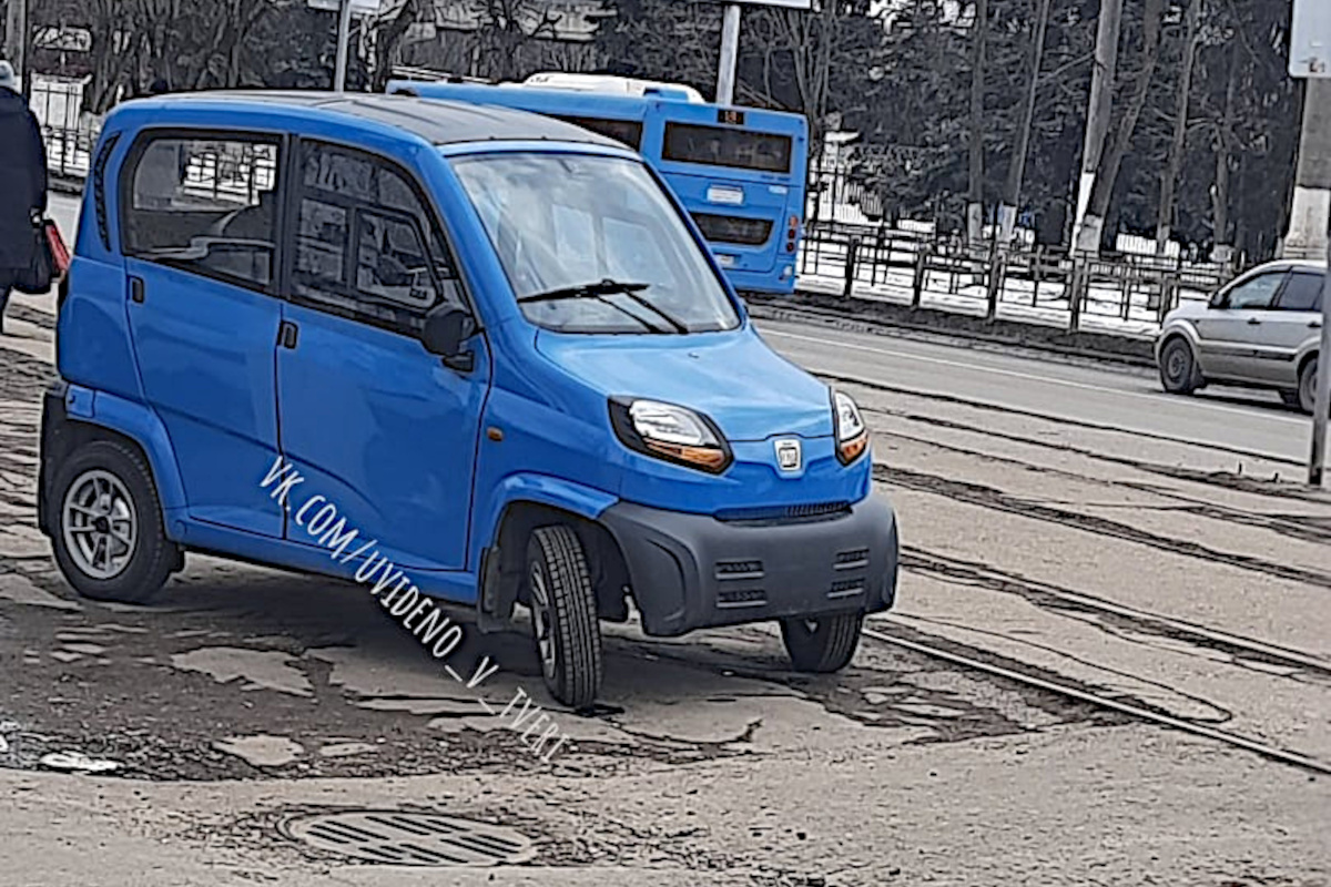 В Твери сфотографировали один из самых дешёвых автомобилей в мире |  Твериград