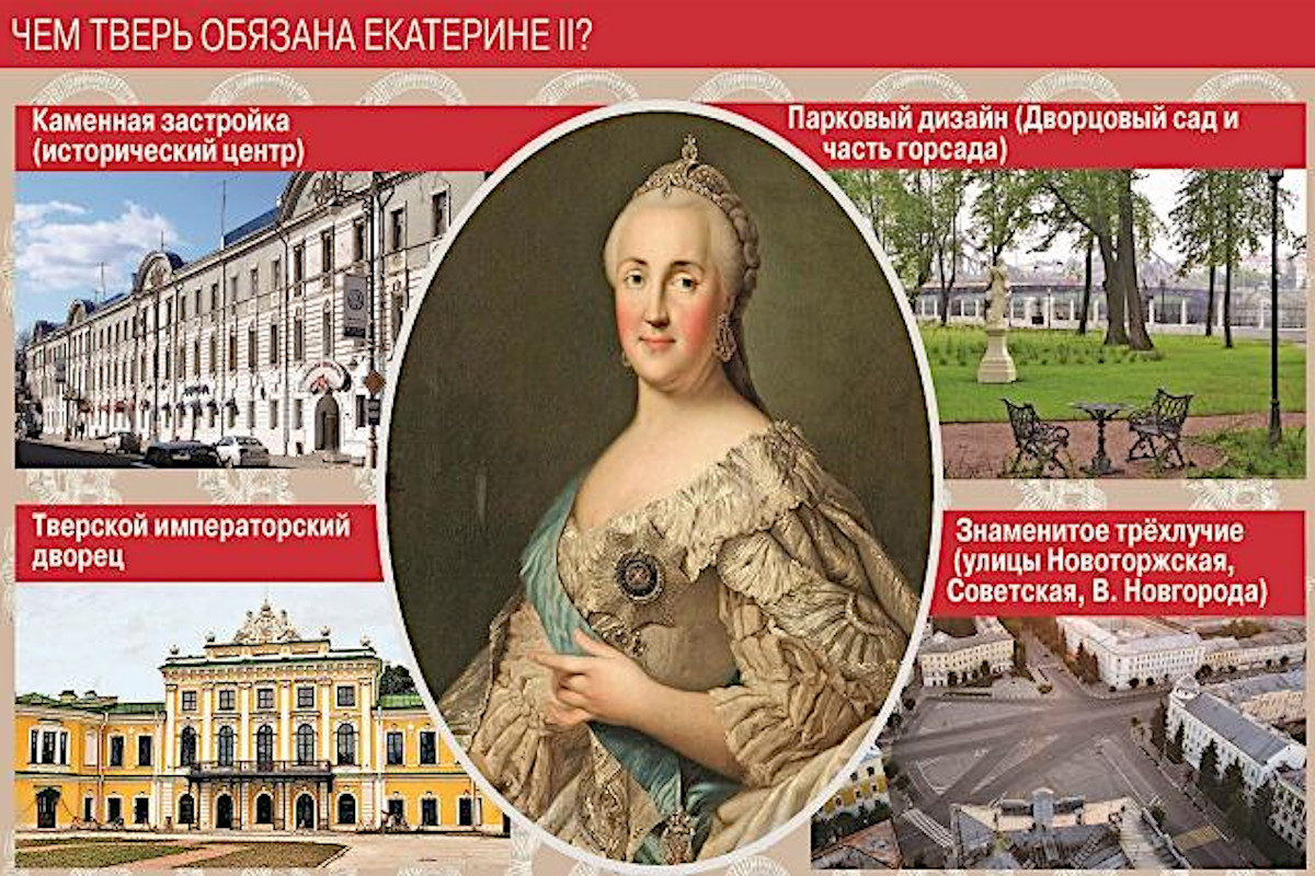 1767 год императрица. Тверь при Екатерине 2.