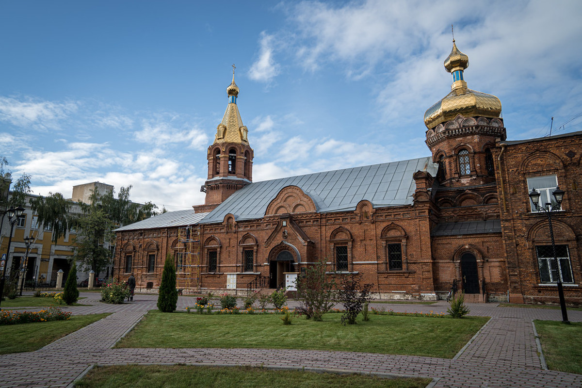 Тверь осень Церковь