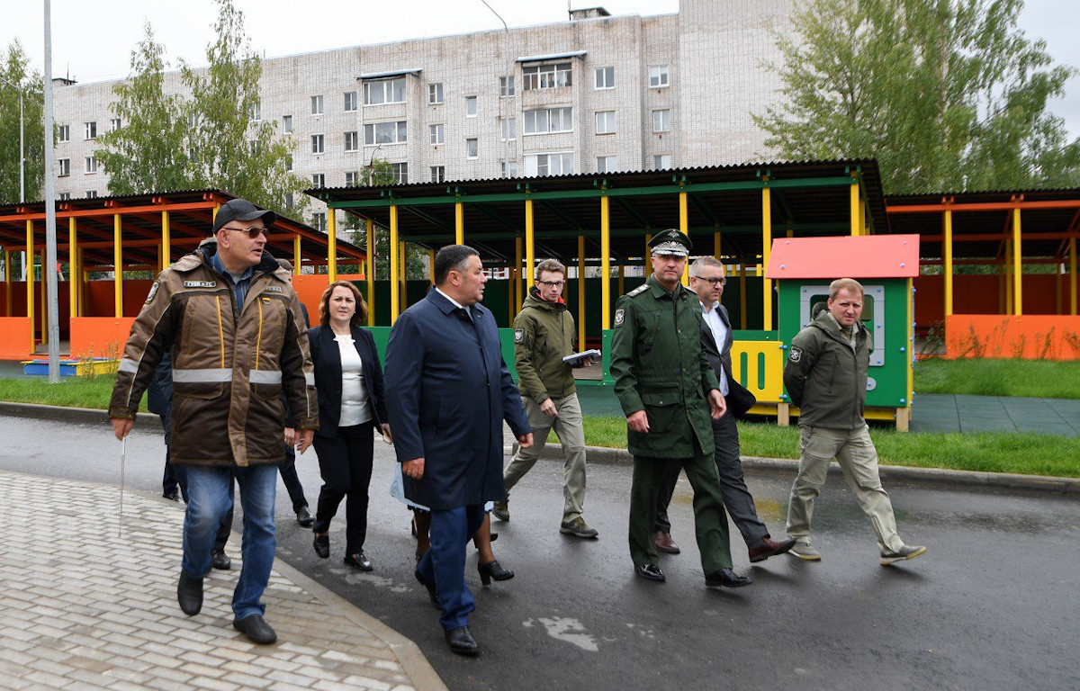 В Вышнем Волочке заканчивают строить детский сад на 160 мест | Твериград