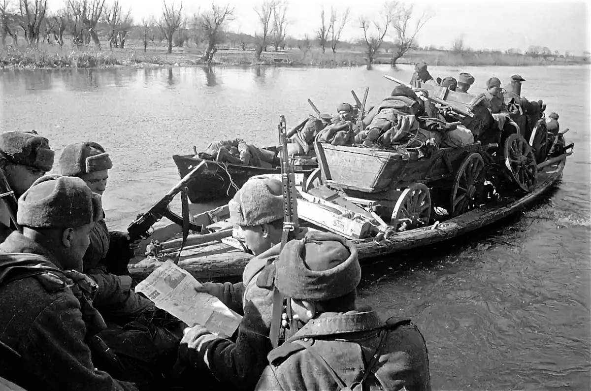 Форсирование Днепра 1944