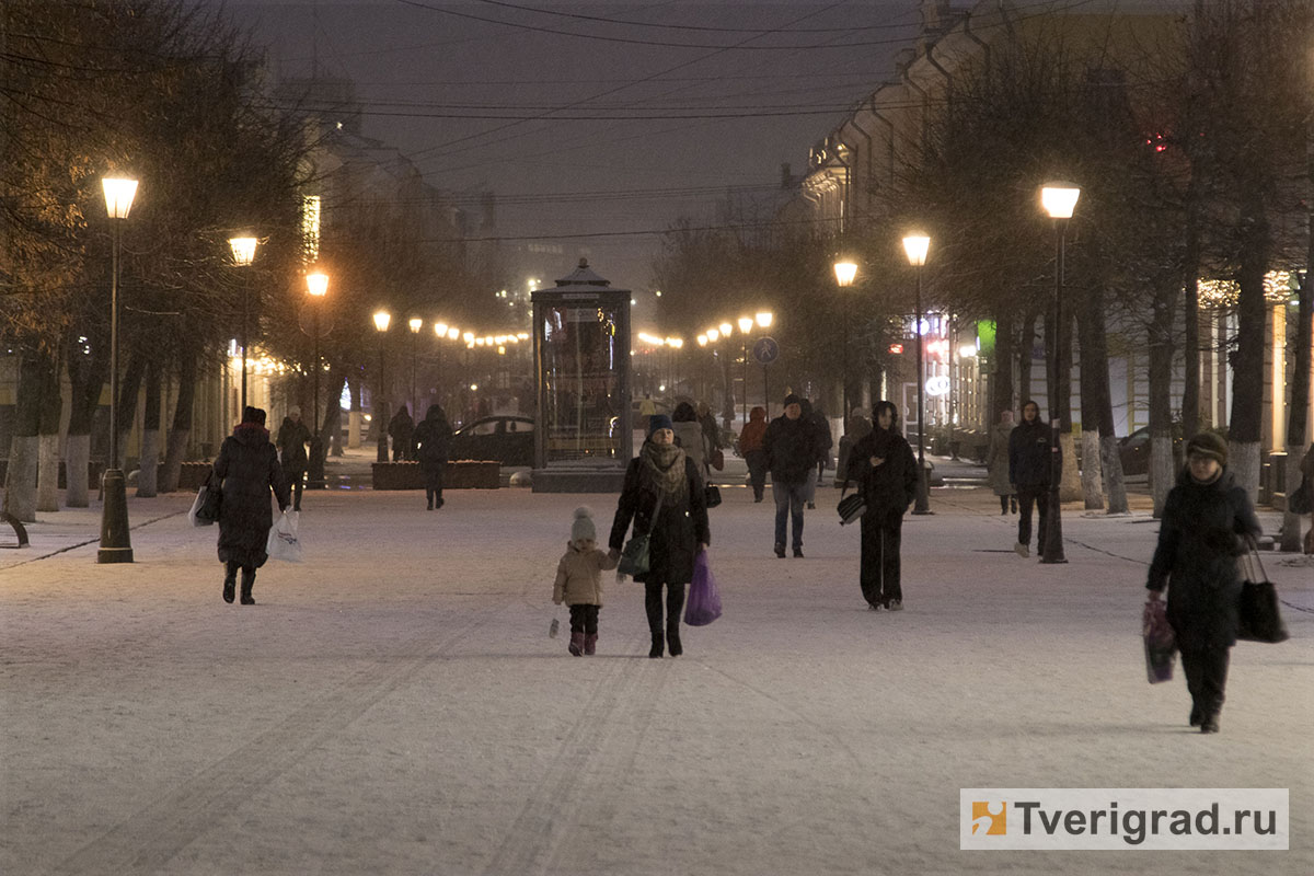 Снег в твери сегодня фото