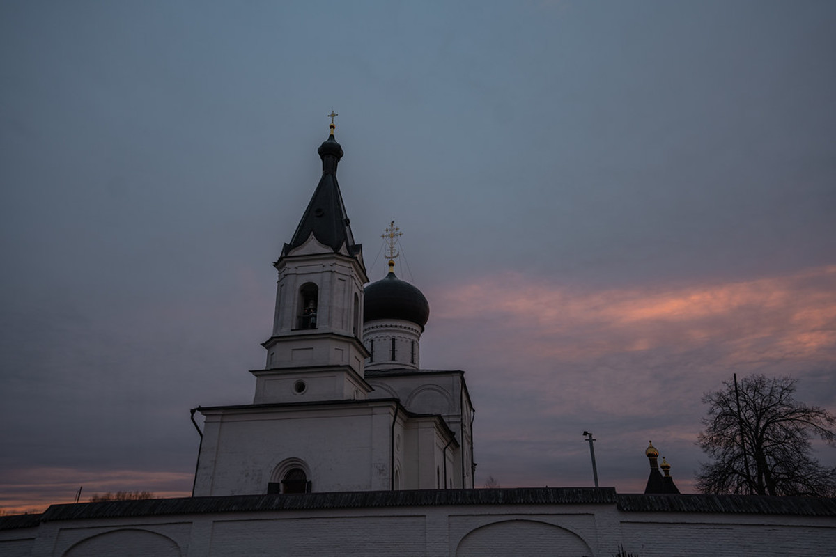 Вознесенский собор в Твери зимой