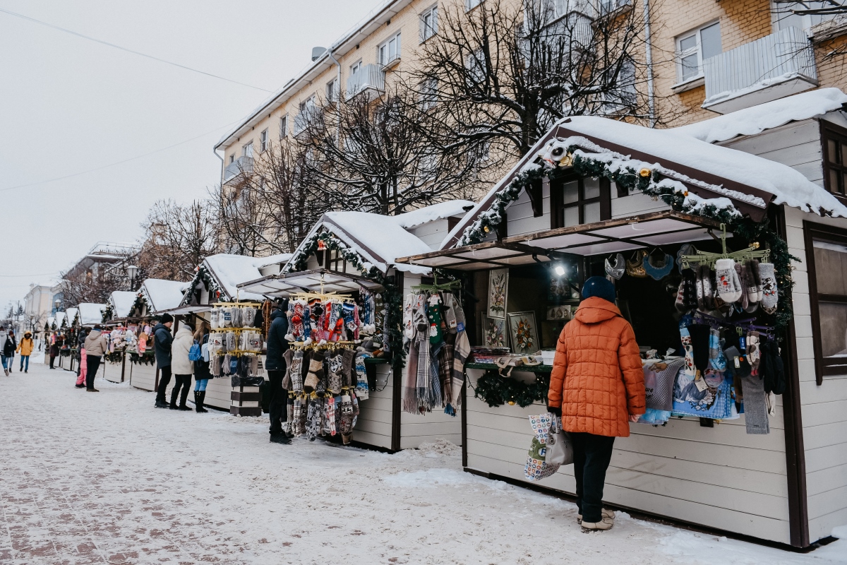 Рождественская ярмарка открылась в Твери | Твериград