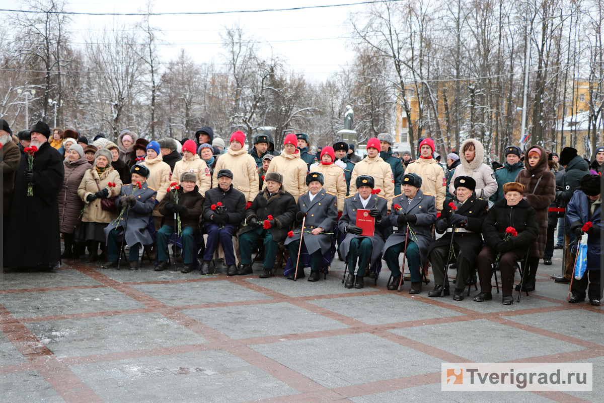 Укрепление единства: в Твери прошёл памятный митинг в честь 81-й годовщины  освобождения Калинина от немецко-фашистских захватчиков | Твериград