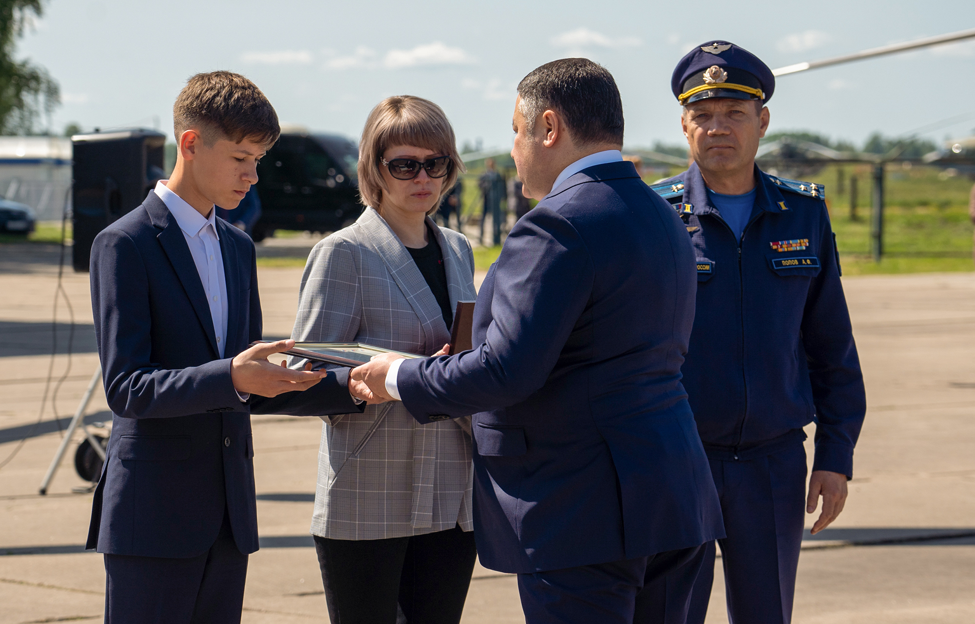 Семья подполковника