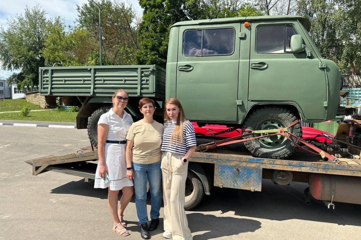 Тверской штаб «Помощь Донбассу» отправил в зону СВО новый автомобиль |  Твериград