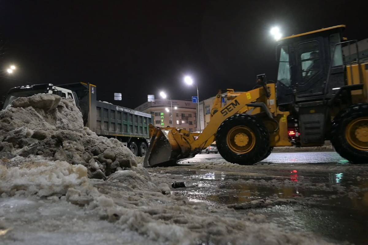 За зиму в Твери вывезли более 160 тысяч кубометров снега | Твериград