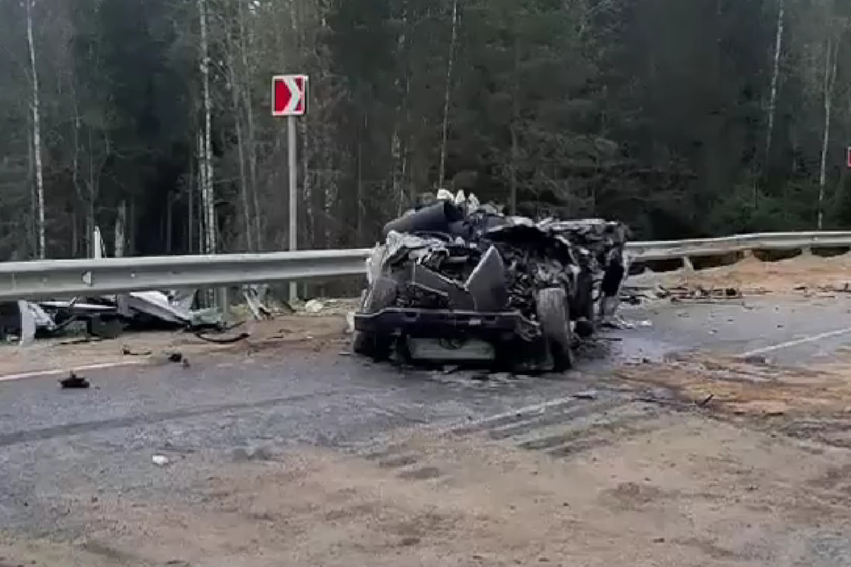 Появилось видео с места аварии с тремя погибшими в Кувшиновском округе |  Твериград