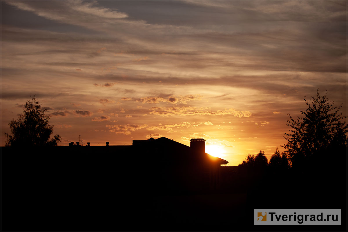 солнце закат